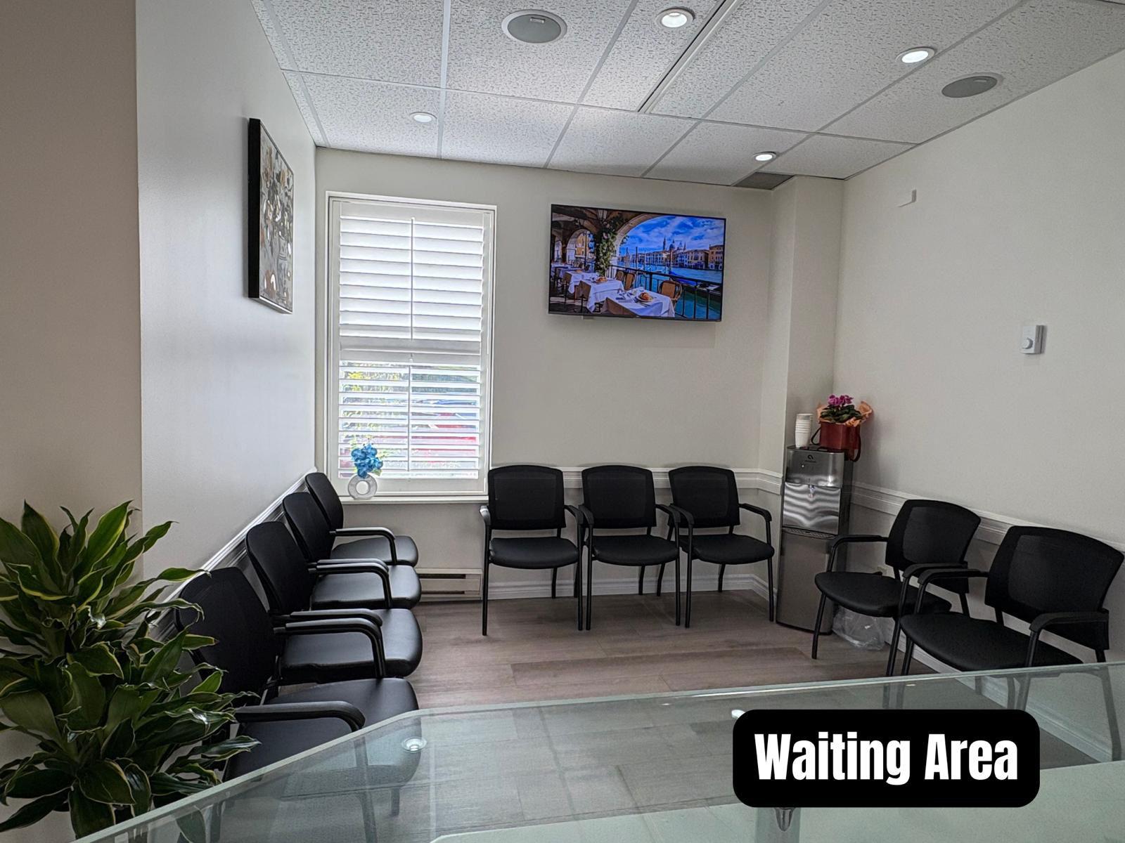 Our welcoming reception area