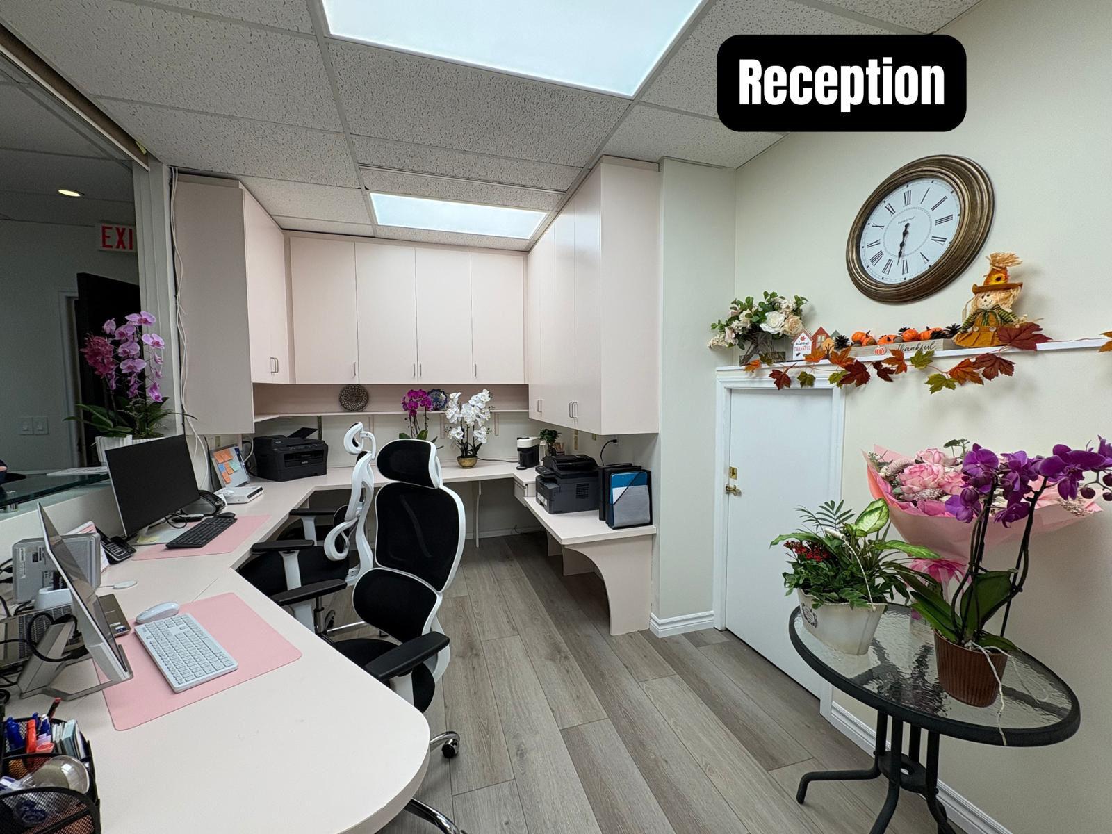 Our welcoming reception area 2