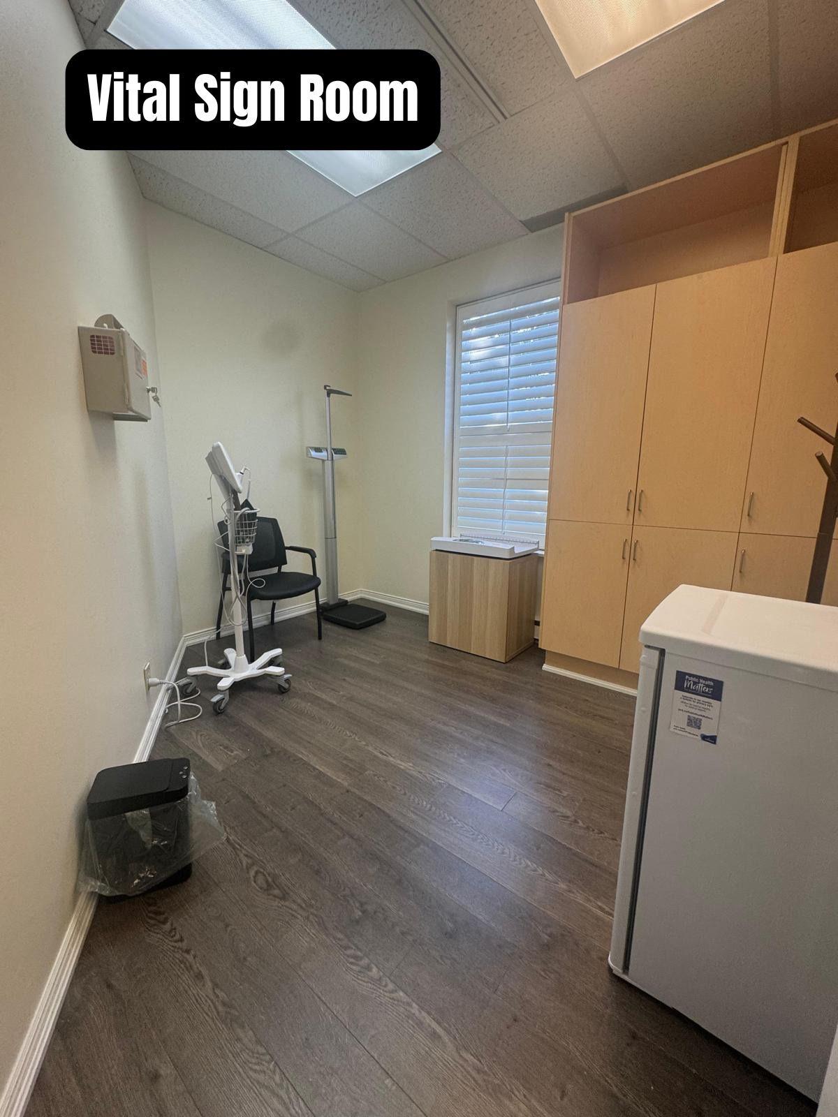 Vital sign room